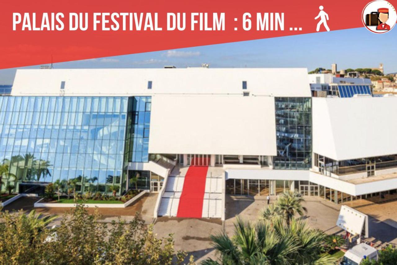 Le Cocon Des Artistes - Coeur De Cannes - Spacieux - Terrasse - Clim エクステリア 写真